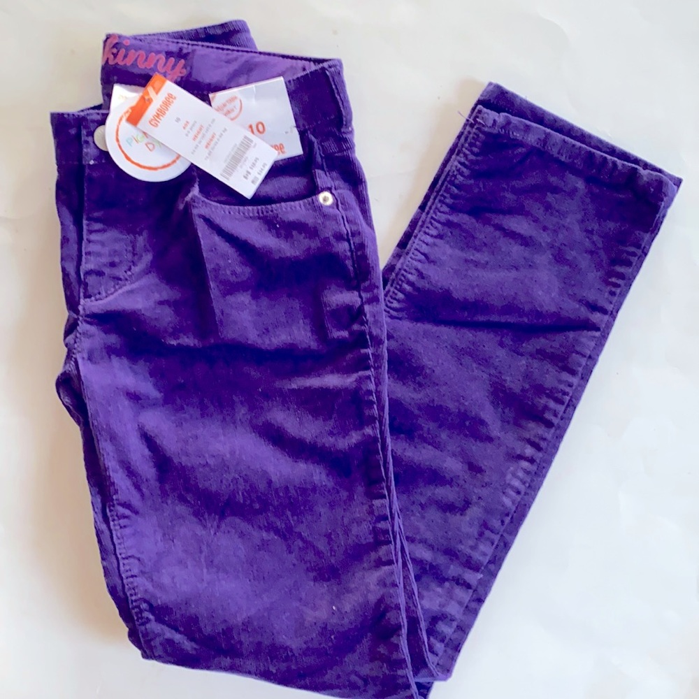 GYMBOREE GIRLS PURPLE SKINNY JEANS